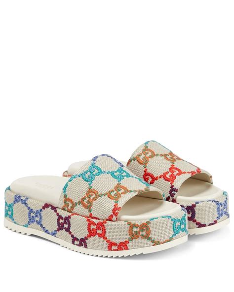 gucci white sandals womens|gucci closed toe sandals.